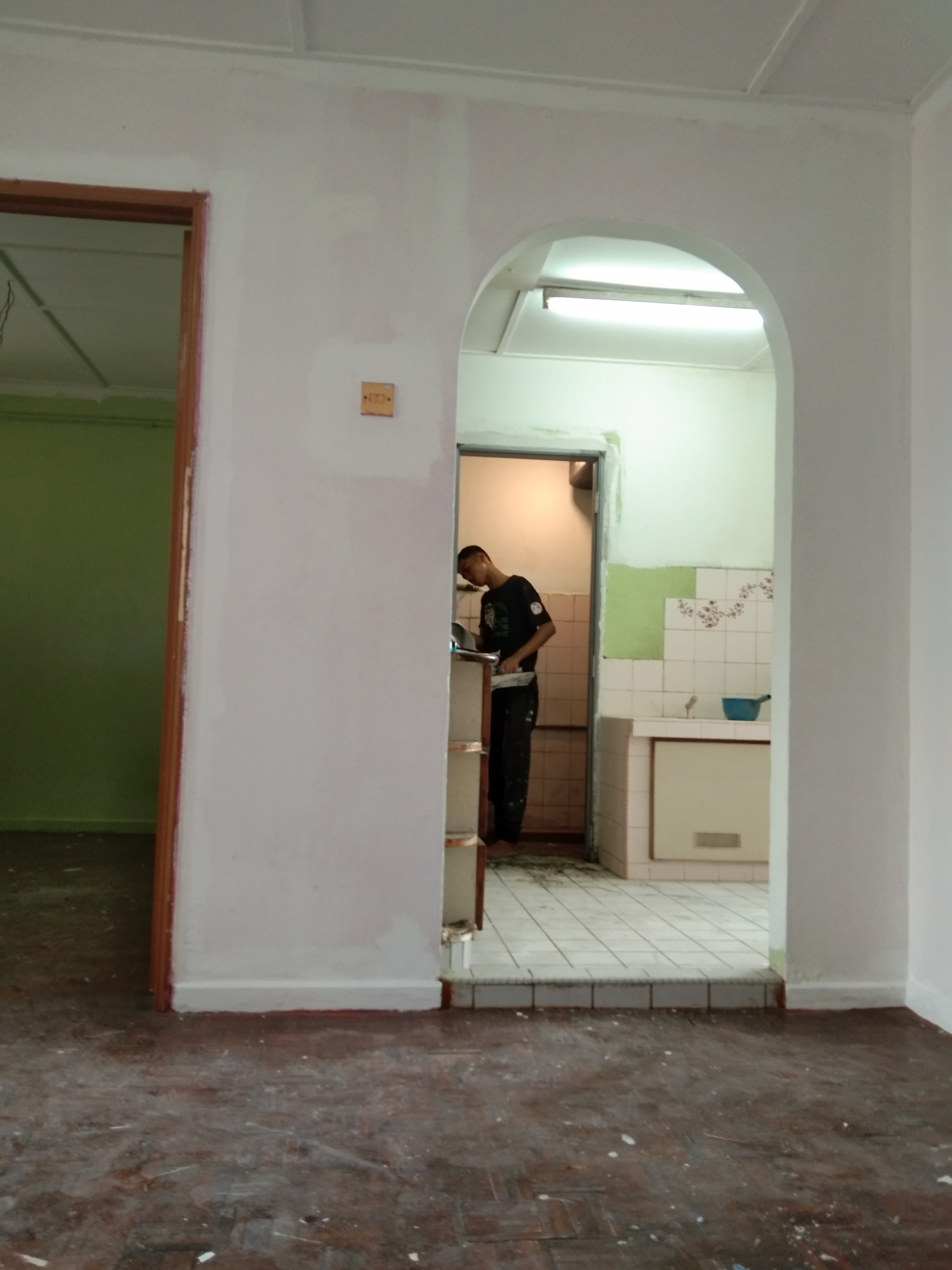 Proses Ubahsuai Cat Rumah Rumah Plat Fendi Contractor Ubahsuai Rumah Baiki Rumah Kuala Lumpur Selangor